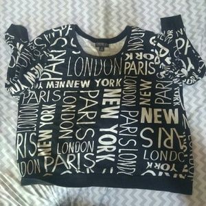 FOREVER 21 GRAPHIC SWEATER!!!